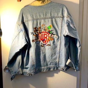 Vintage Warner Brothers Denim Jacket